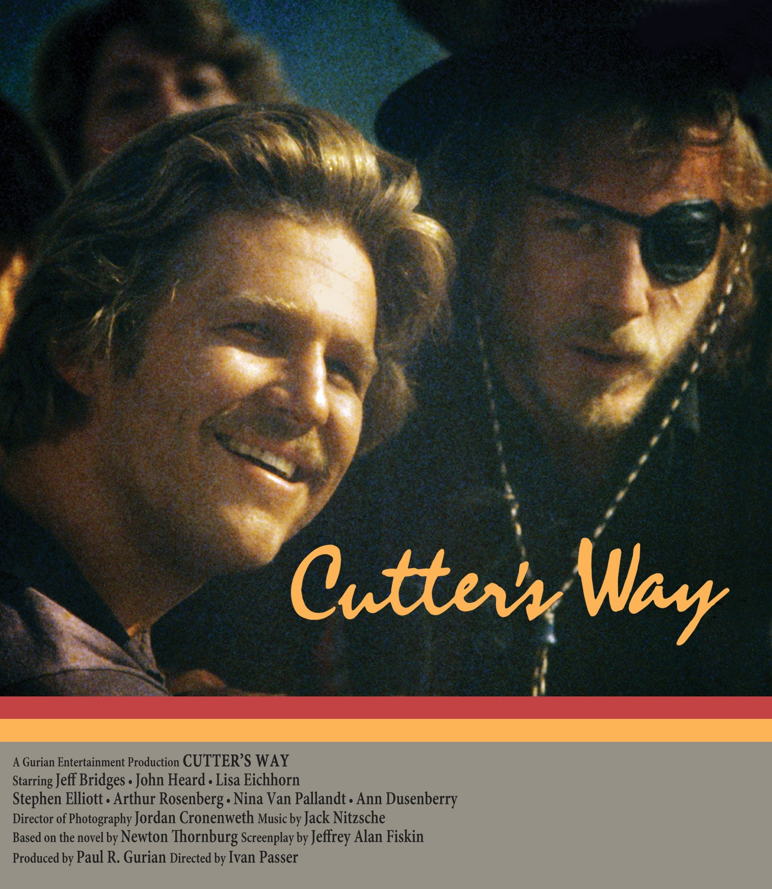 CUTTER'S WAY BLURAY