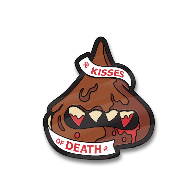 KISS OF DEATH PIN