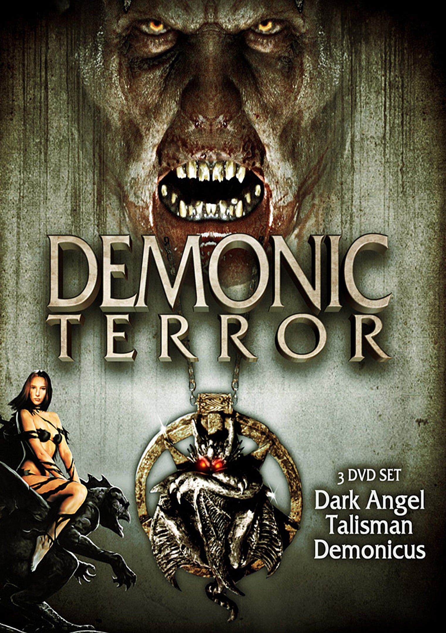 DEMONIC TERROR 3-PACK DVD