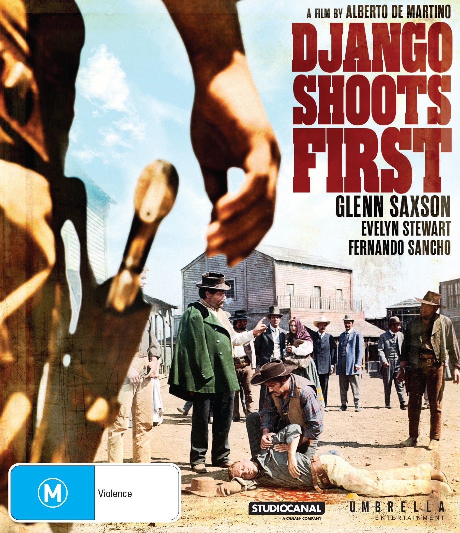 DJANGO SHOOTS FIRST (REGION FREE IMPORT) BLU-RAY
