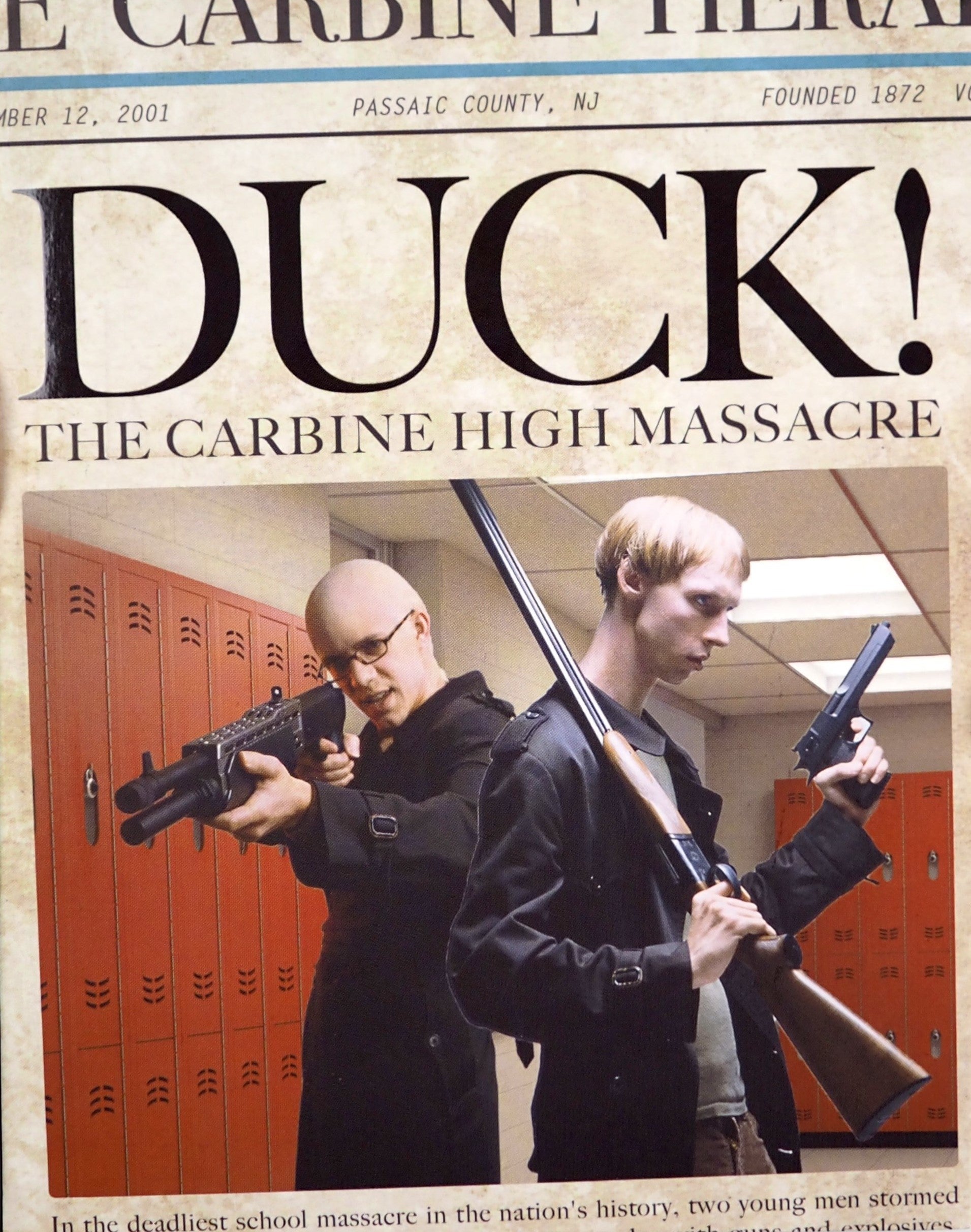 Duck! The Carbine High Massacre (Limited Edition) Blu-Ray Blu-Ray