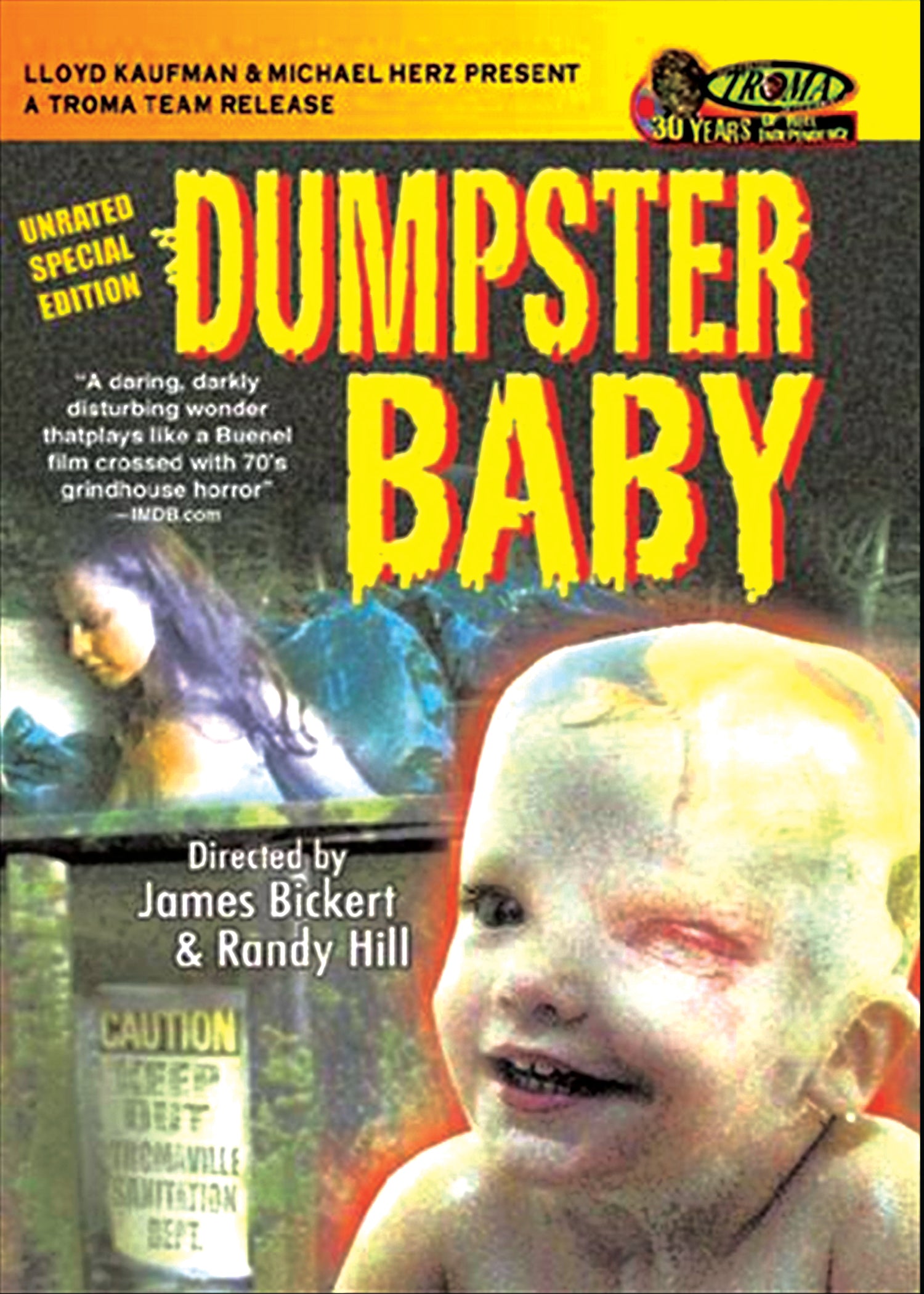 DUMPSTER BABY DVD