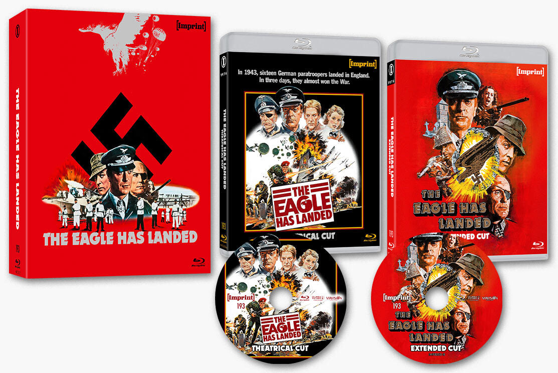 THE EAGLE HAS LANDED (REGION FREE IMPORT - LIMITED EDITION) BLU-RAY