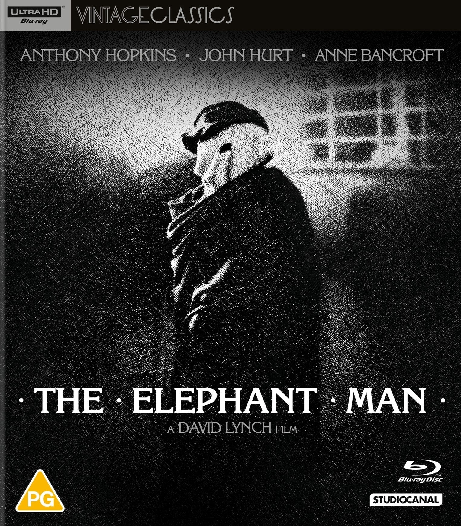 The Elephant Man (Region Free/b Import) 4K Uhd/blu-Ray Ultra Hd