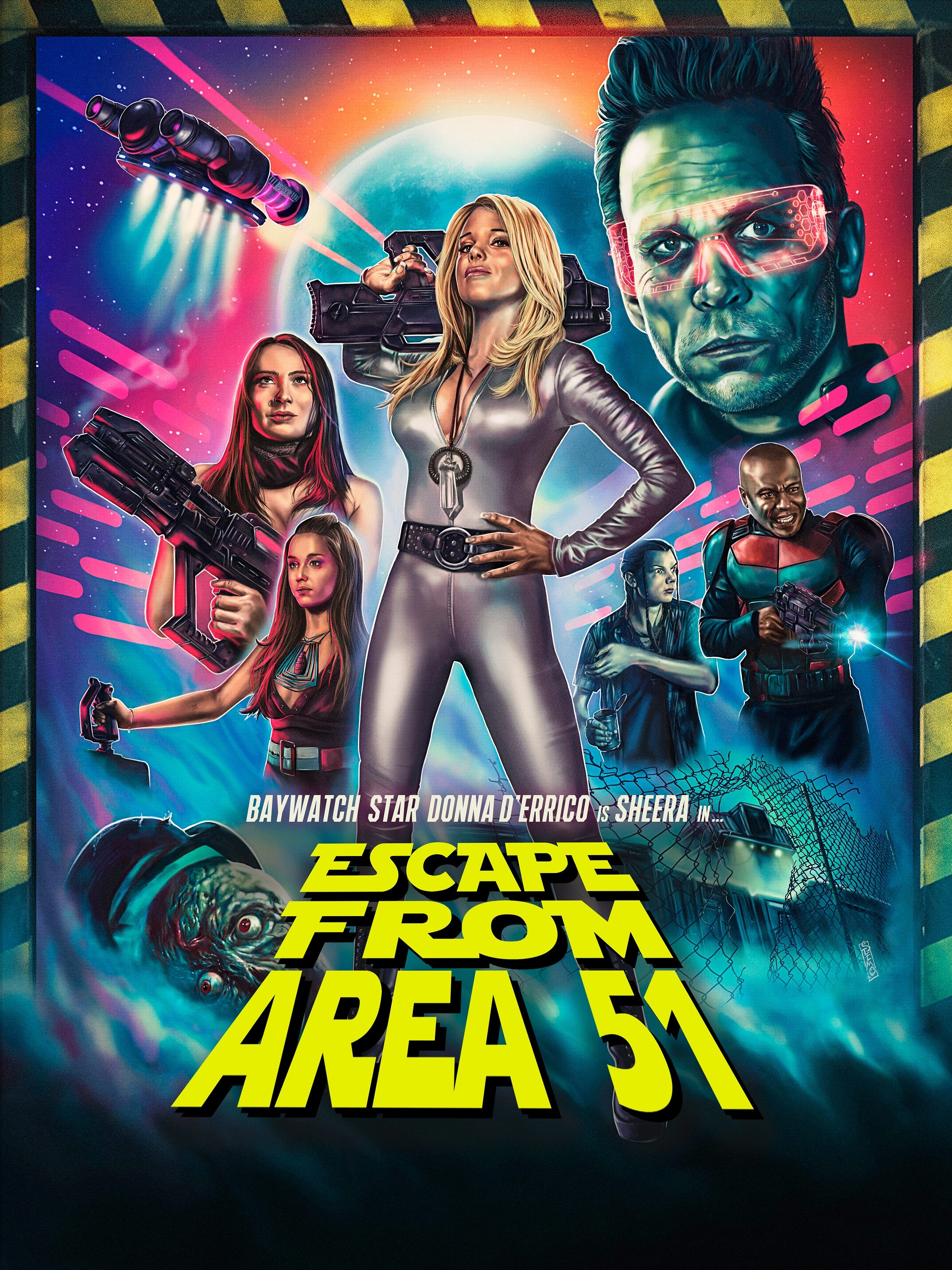 ESCAPE FROM AREA 51 DVD/CD