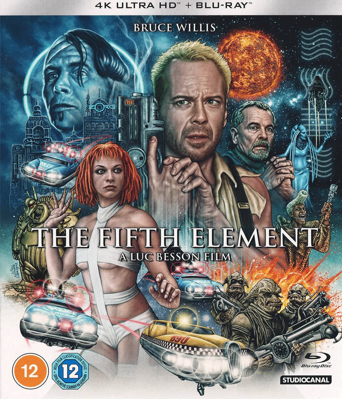 The Fifth Element (Region Free/b Import) 4K Uhd/blu-Ray Ultra Hd