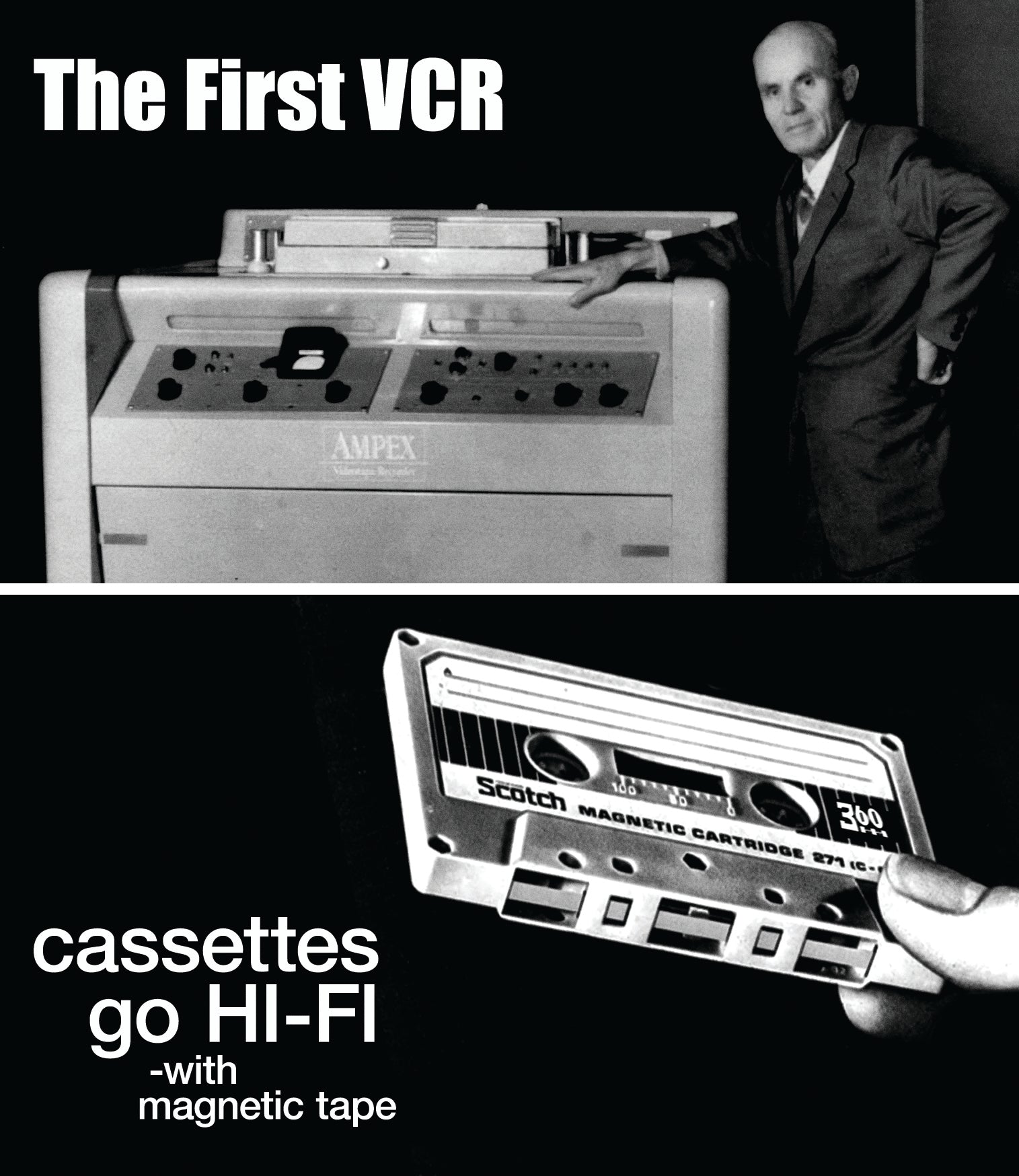 THE FIRST VCR / CASSETTES GO HI-FI (LIMITED EDITION) BLU-RAY