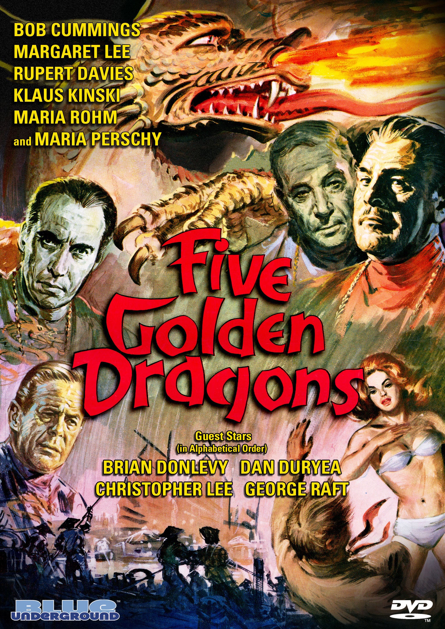 FIVE GOLDEN DRAGONS DVD