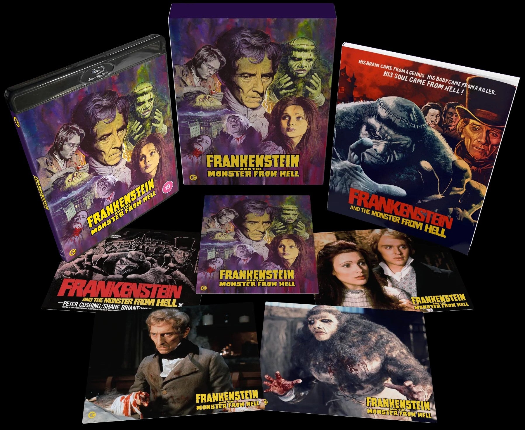 Frankenstein And The Monster From Hell Region B Import Limited Edit