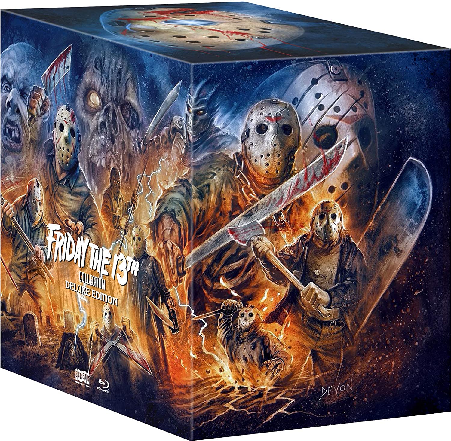 Friday The 13Th Collection (Deluxe Limited Edition) Blu-Ray Blu-Ray