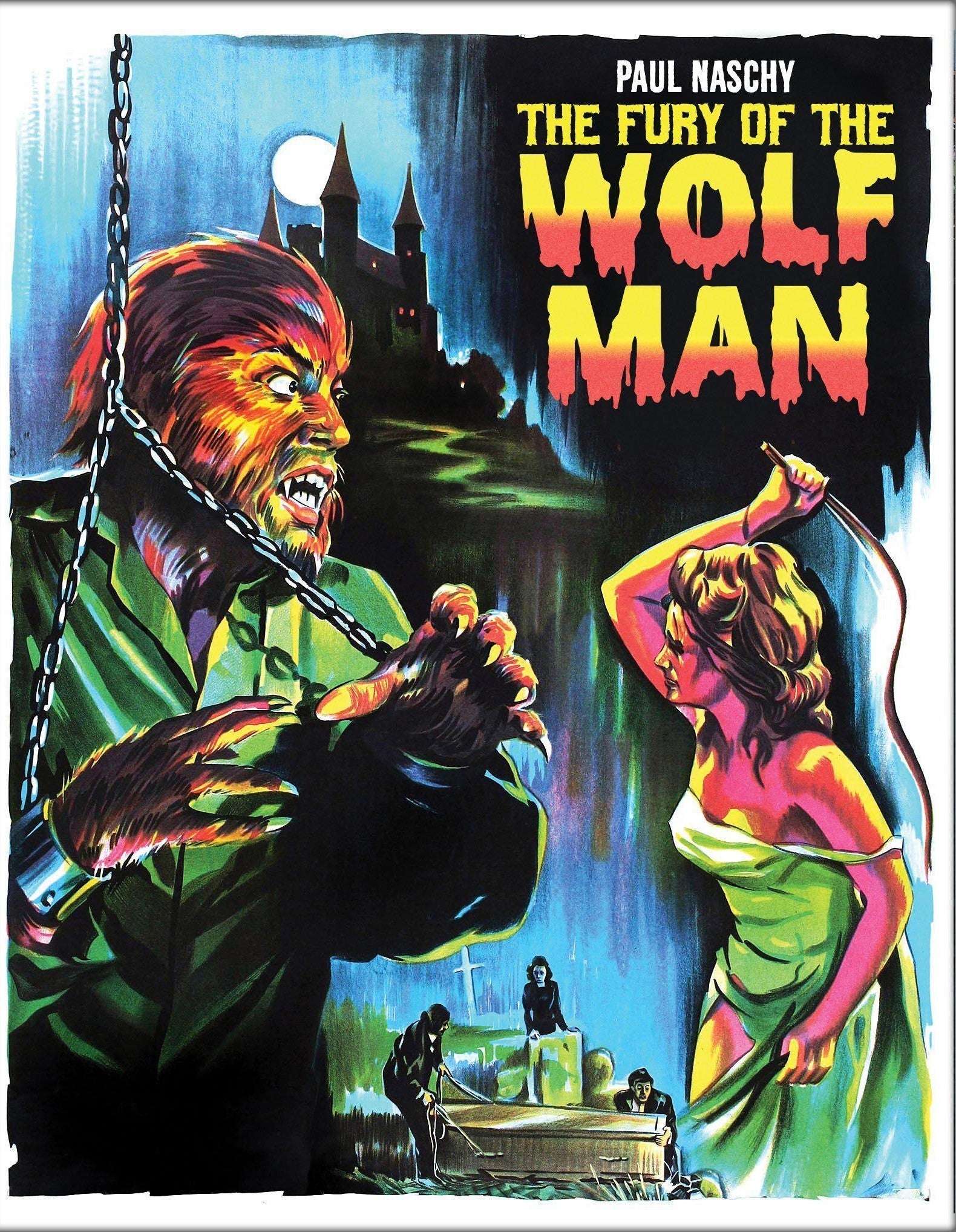 The Fury Of Wolf Man (Limited Edition) Blu-Ray Blu-Ray