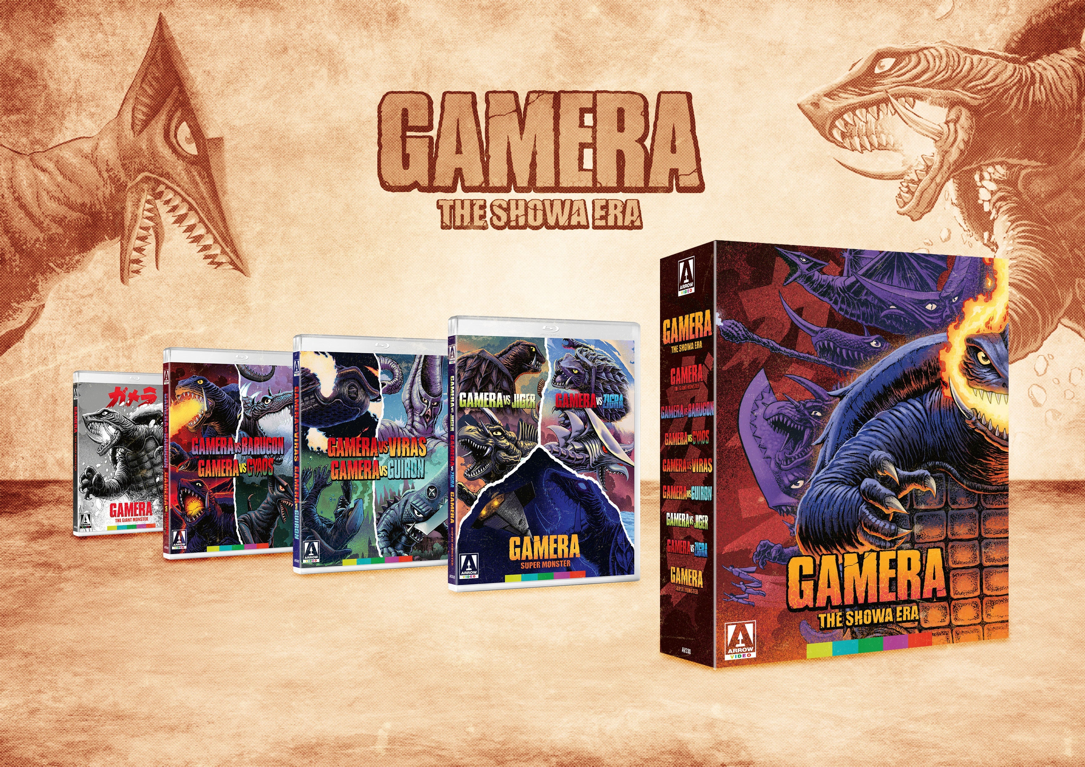 Gamera: The Showa Era Blu-Ray Blu-Ray