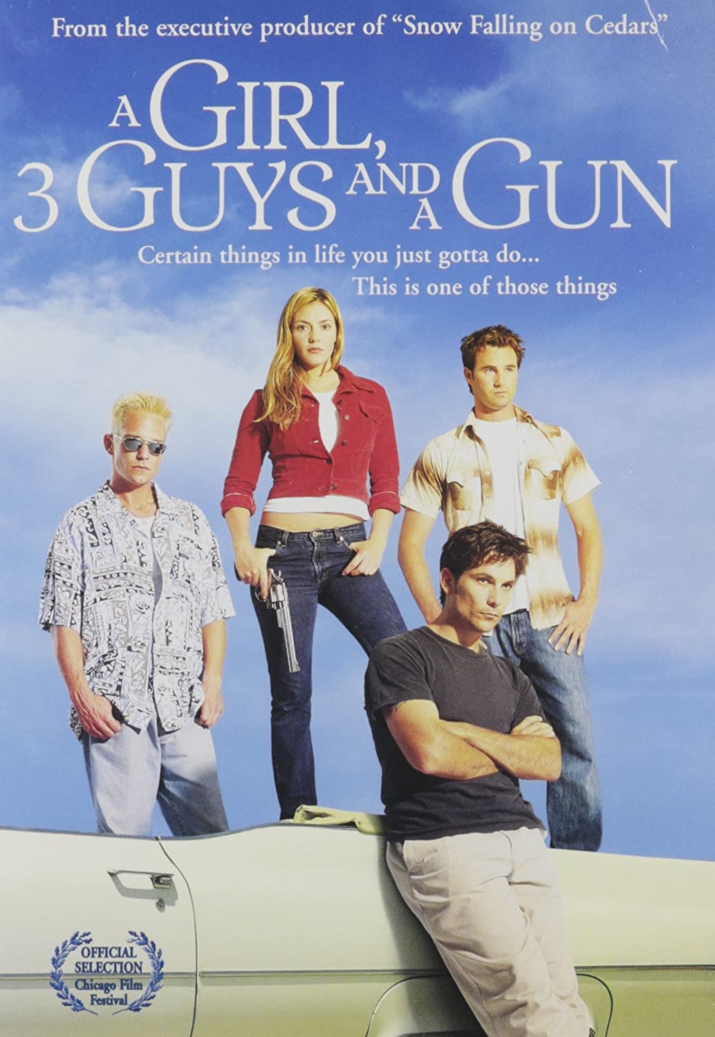 A GIRL, 3 GUYS AND A GUN DVD