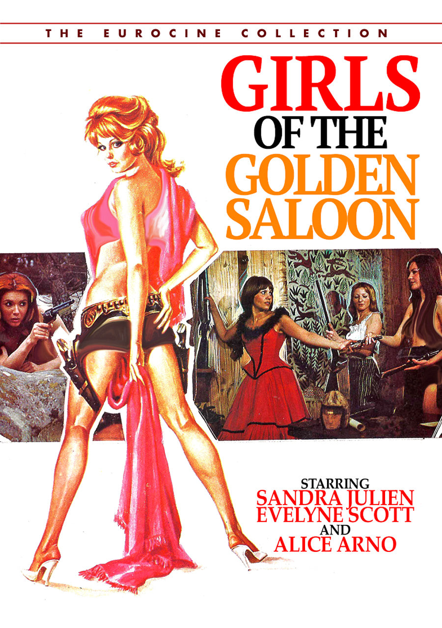 GIRLS OF THE GOLDEN SALOON DVD