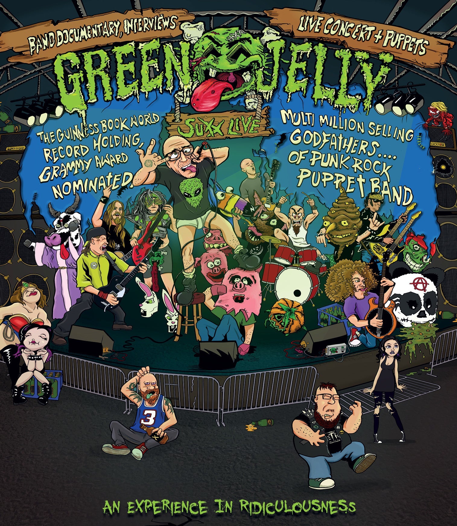 Green Jelly Suxx Live Blu-Ray Blu-Ray