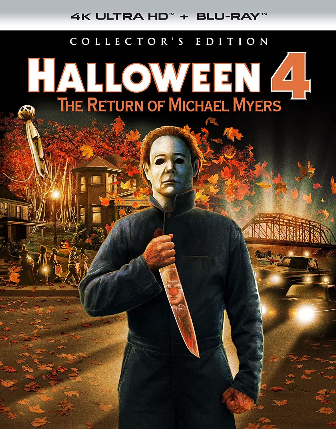 Halloween 4: The Return Of Michael Myers (Collectors Edition) 4K Ultra Hd/blu-Ray Hd