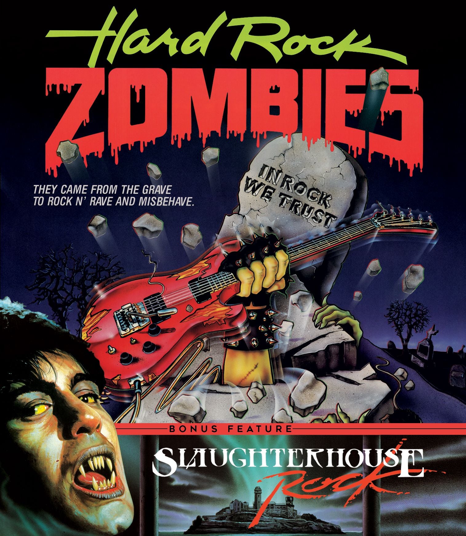 HARD ROCK ZOMBIES / SLAUGHTERHOUSE ROCK BLU-RAY