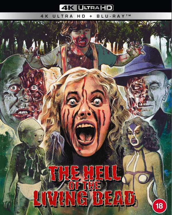 THE HELL OF THE LIVING DEAD (REGION FREE IMPORT) 4K UHD/BLU-RAY