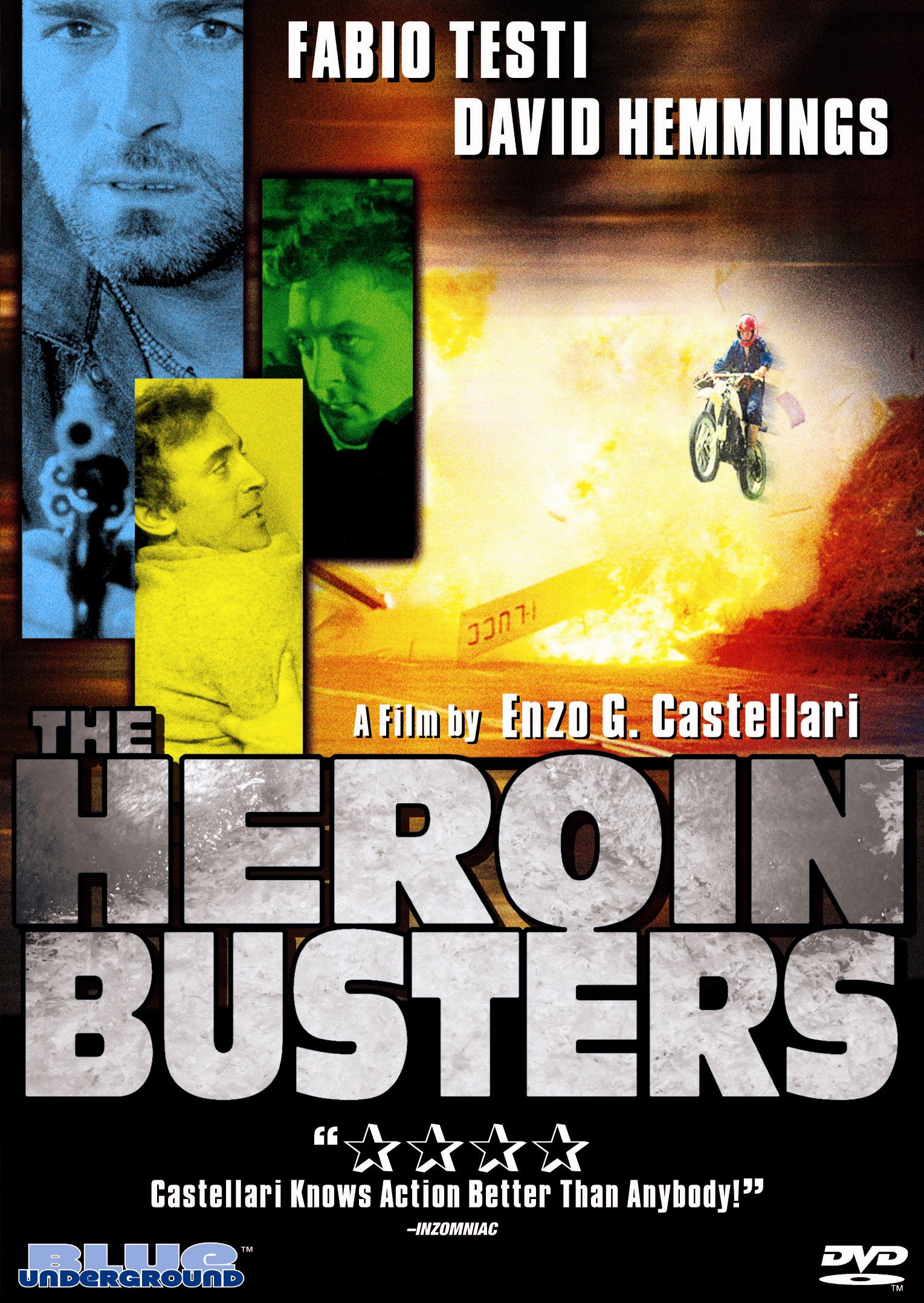 THE HEROIN BUSTERS DVD