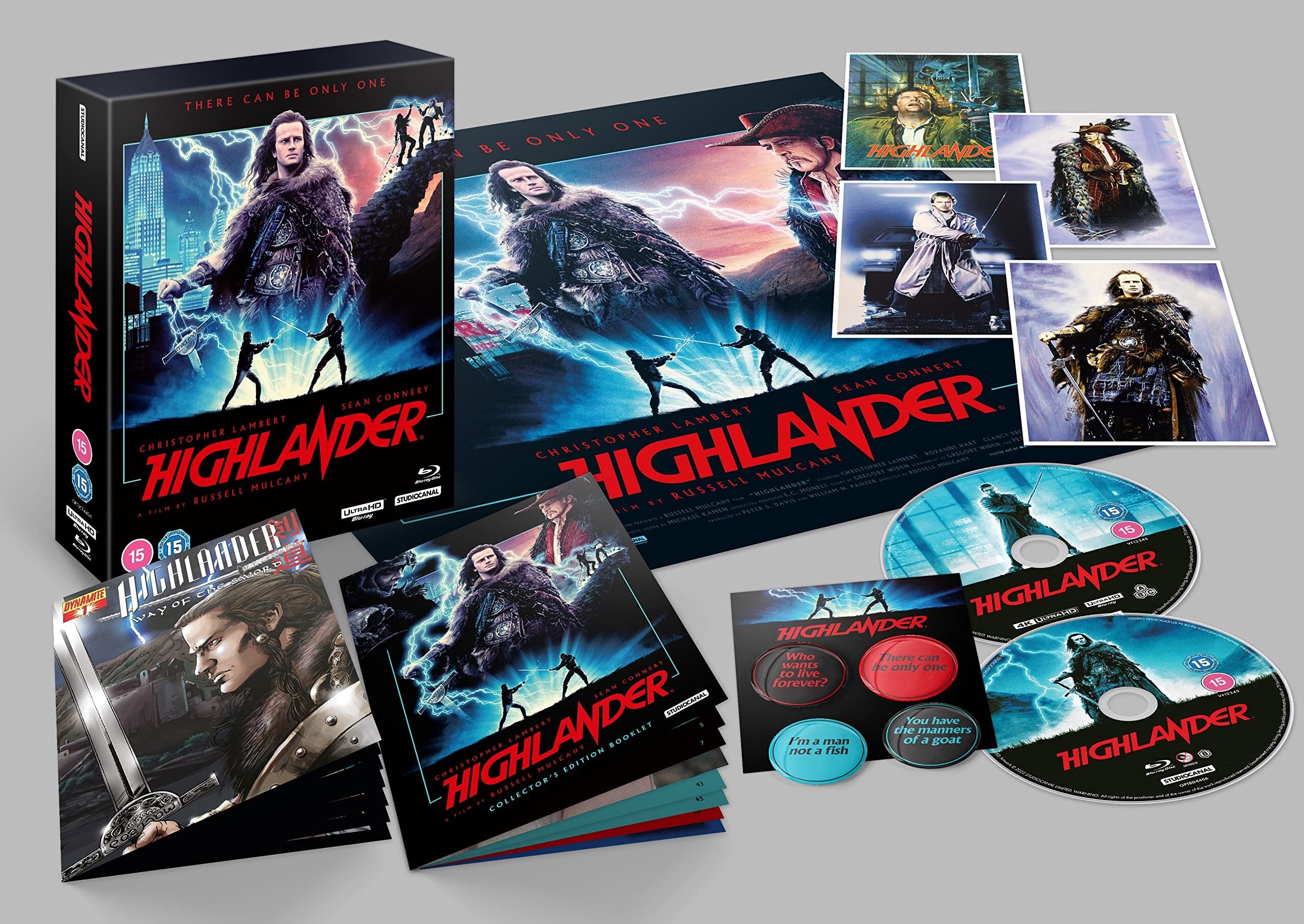 HIGHLANDER (REGION FREE/B IMPORT - LIMITED EDITION) 4K UHD/BLU-RAY