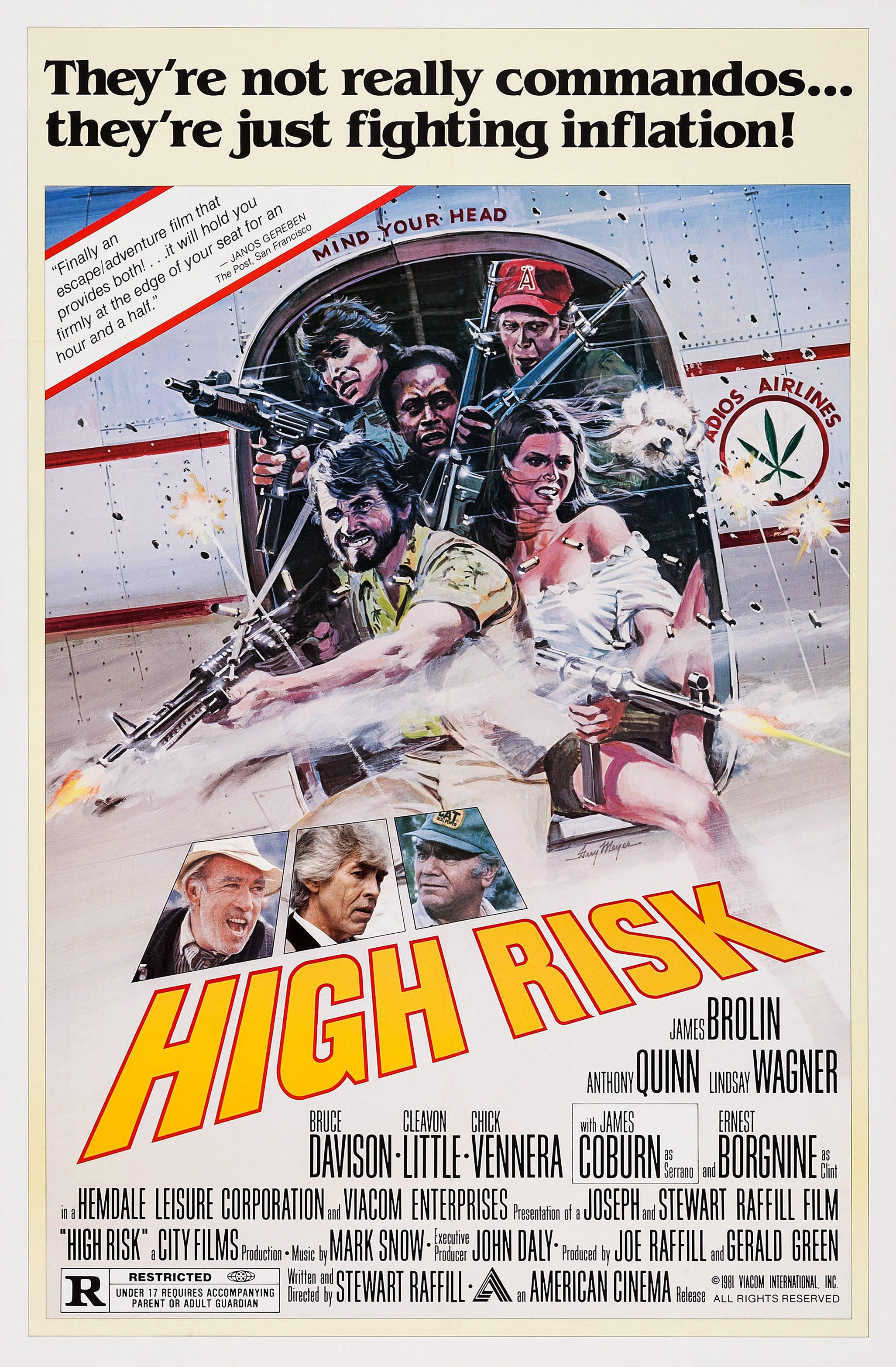 HIGH RISK DVD