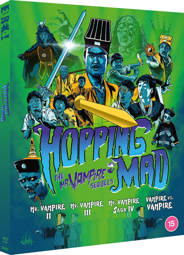 HOPPING MAD: THE MR VAMPIRE SEQUELS (REGION B IMPORT - LIMITED EDITION) BLU-RAY