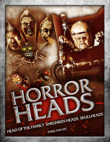 HORROR HEADS 3-PACK DVD