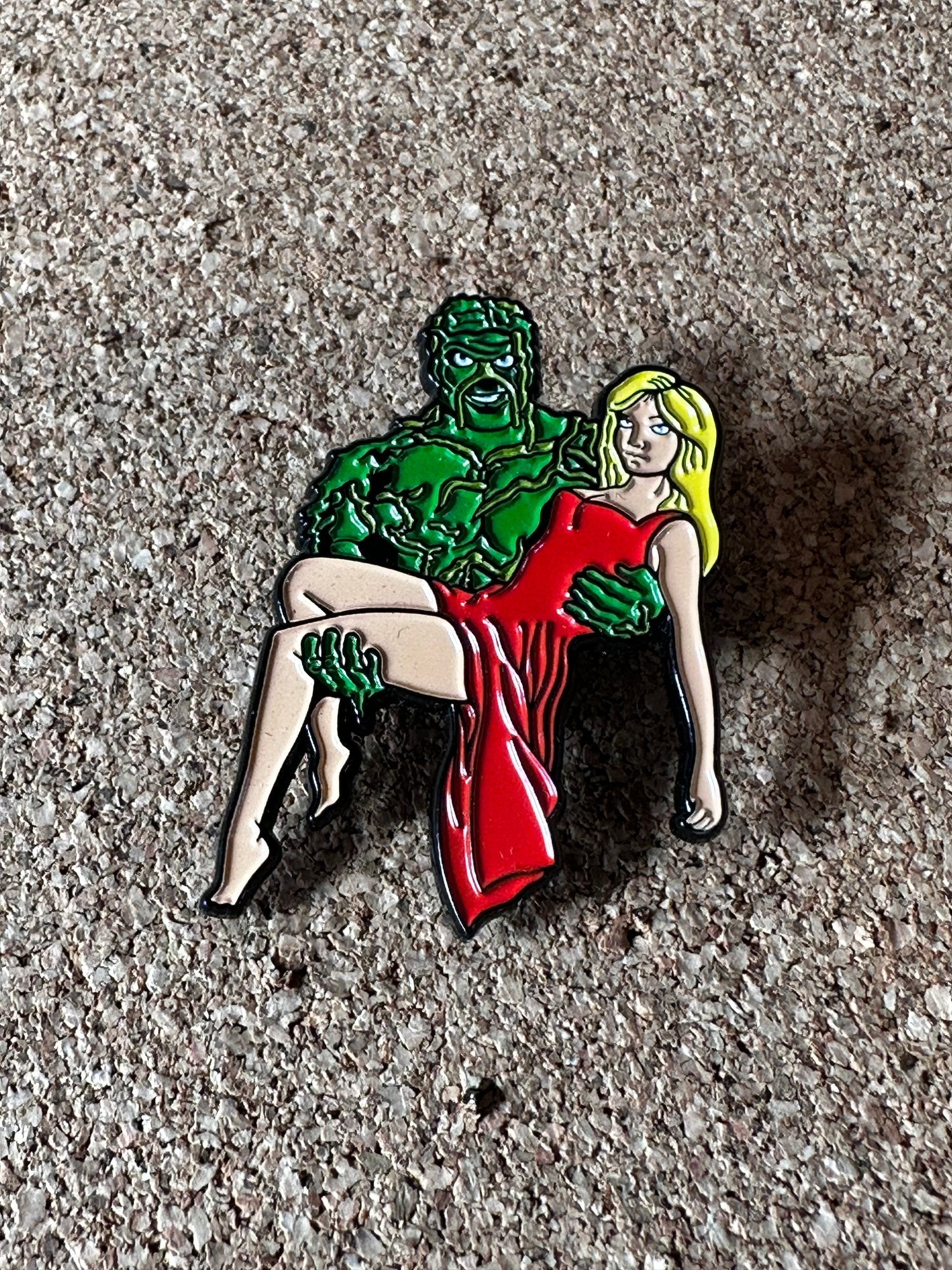 RETURN OF SWAMP THING ENAMEL PIN