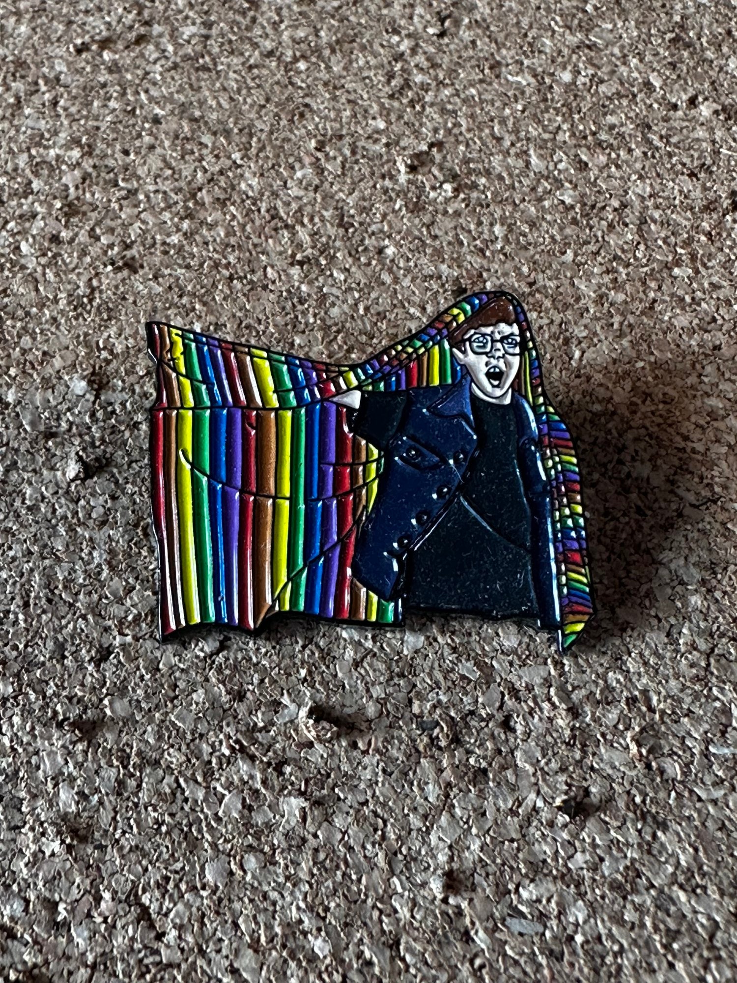 THE GATE TERRY ENAMEL PIN