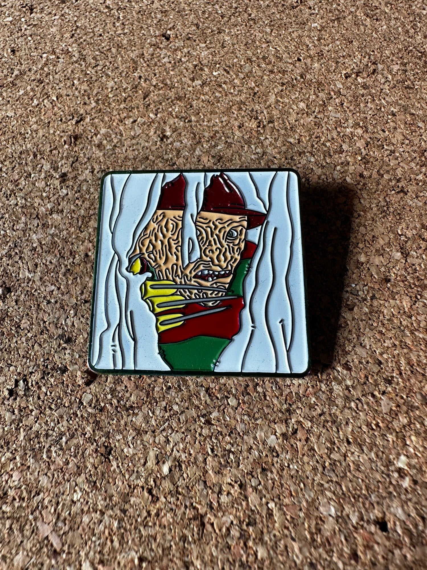 PEEKING FREDDY ENAMEL PIN