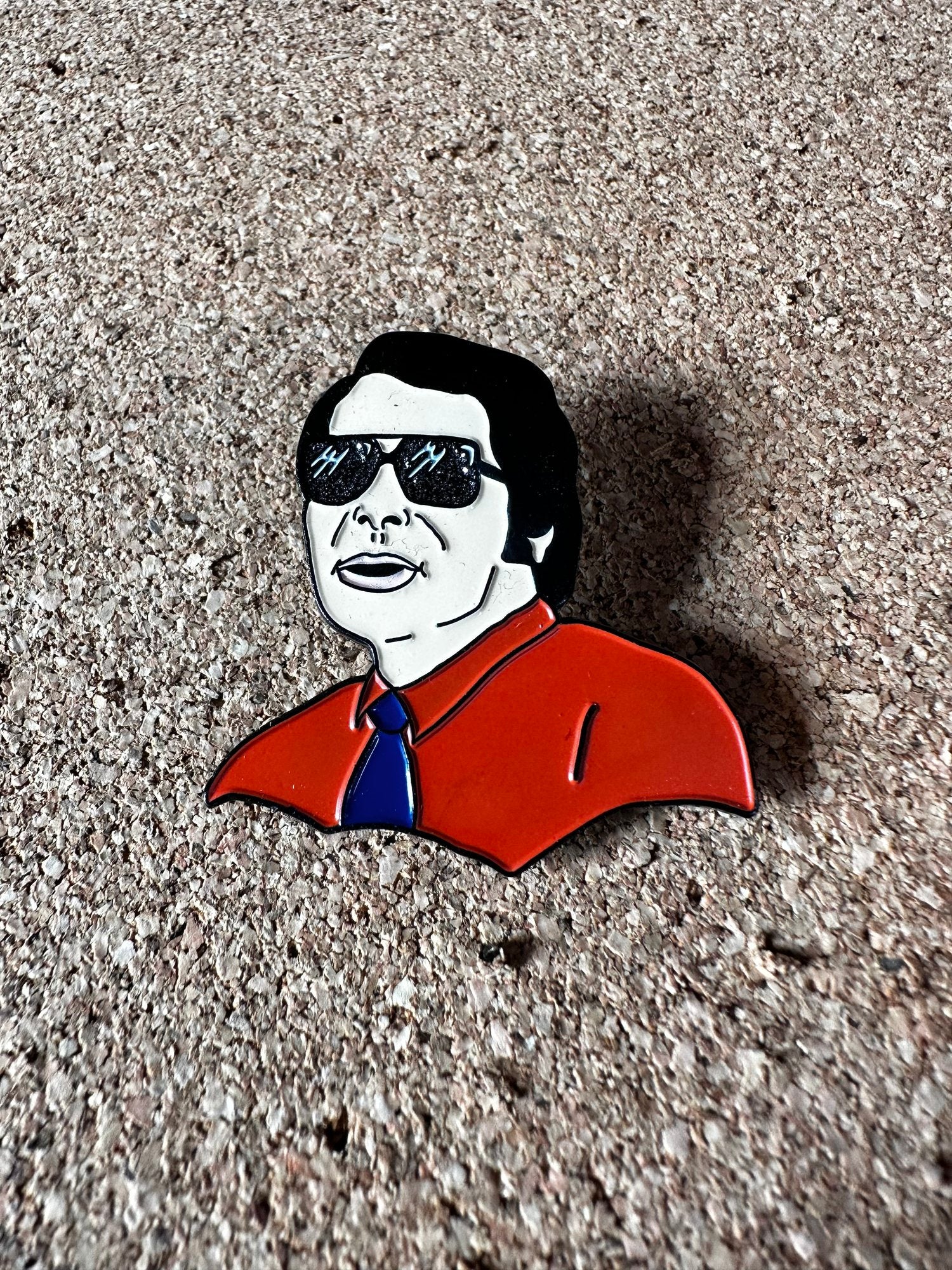 JIM JONES ENAMEL PIN