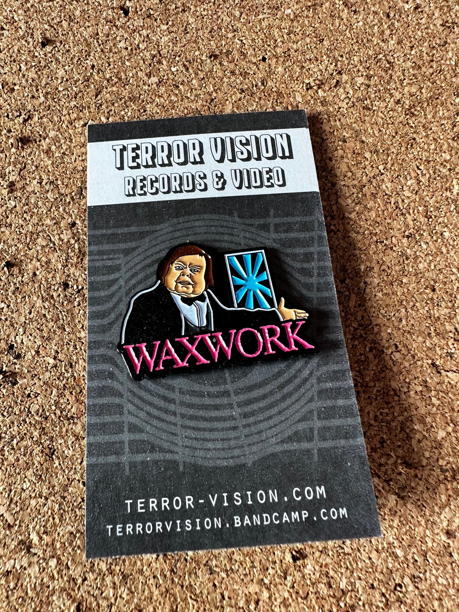 WAXWORK BUTLER ENAMEL PIN