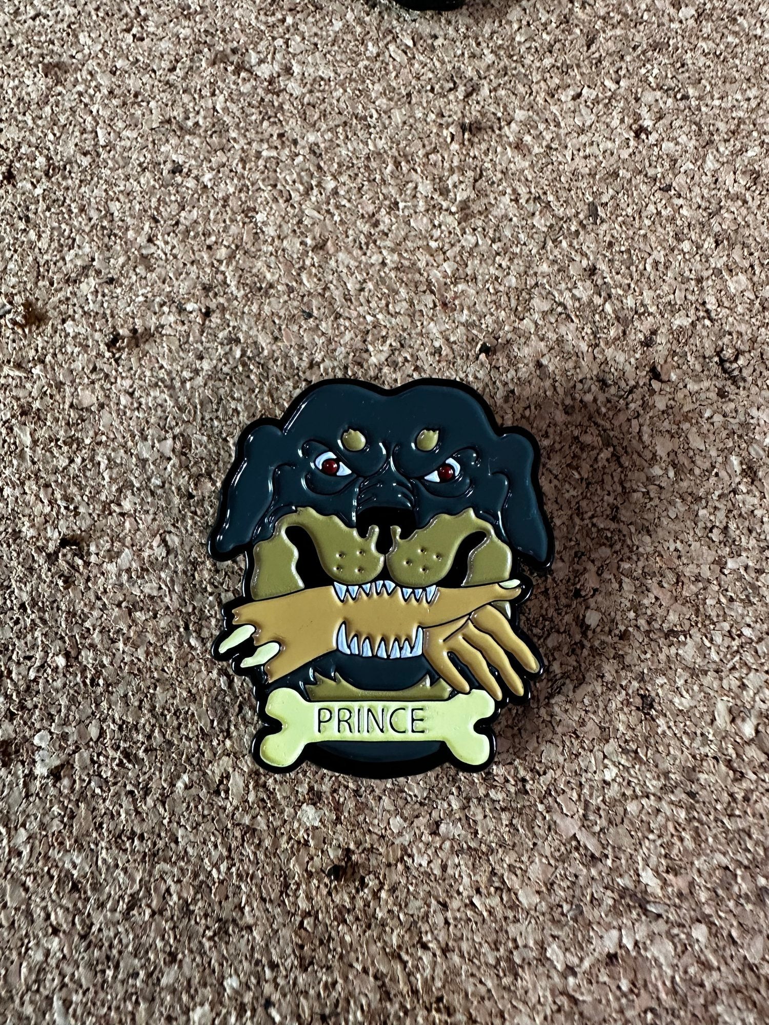 PRINCE (PEOPLE UNDER THE STAIRS) ENAMEL PIN