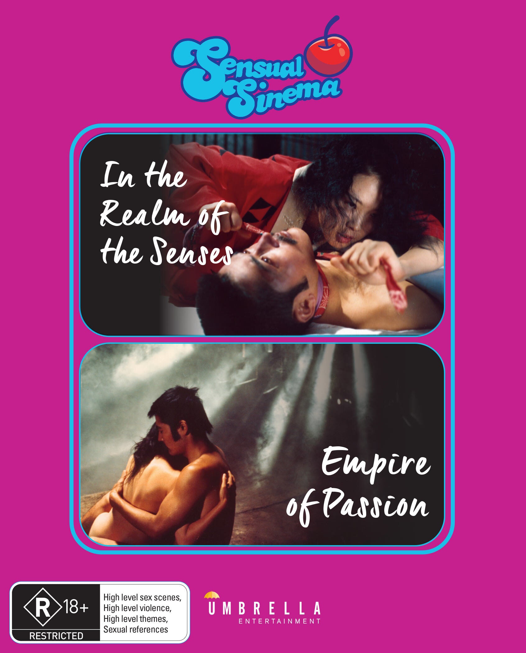 IN THE REALM OF THE SENSES / EMPIRE OF PASSION (REGION FREE IMPORT) BLU-RAY