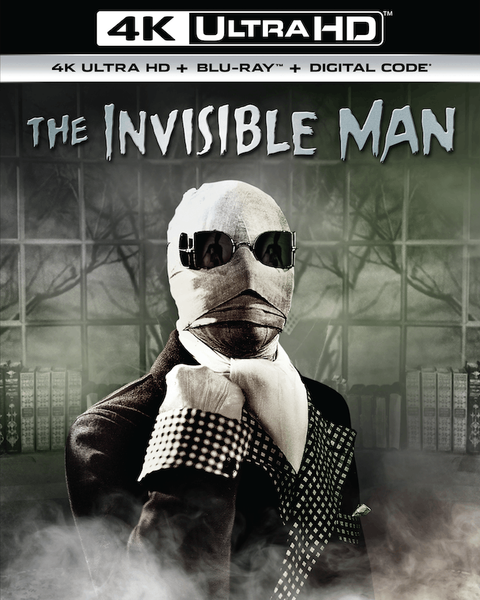 THE INVISIBLE MAN 4K UHD/BLU-RAY