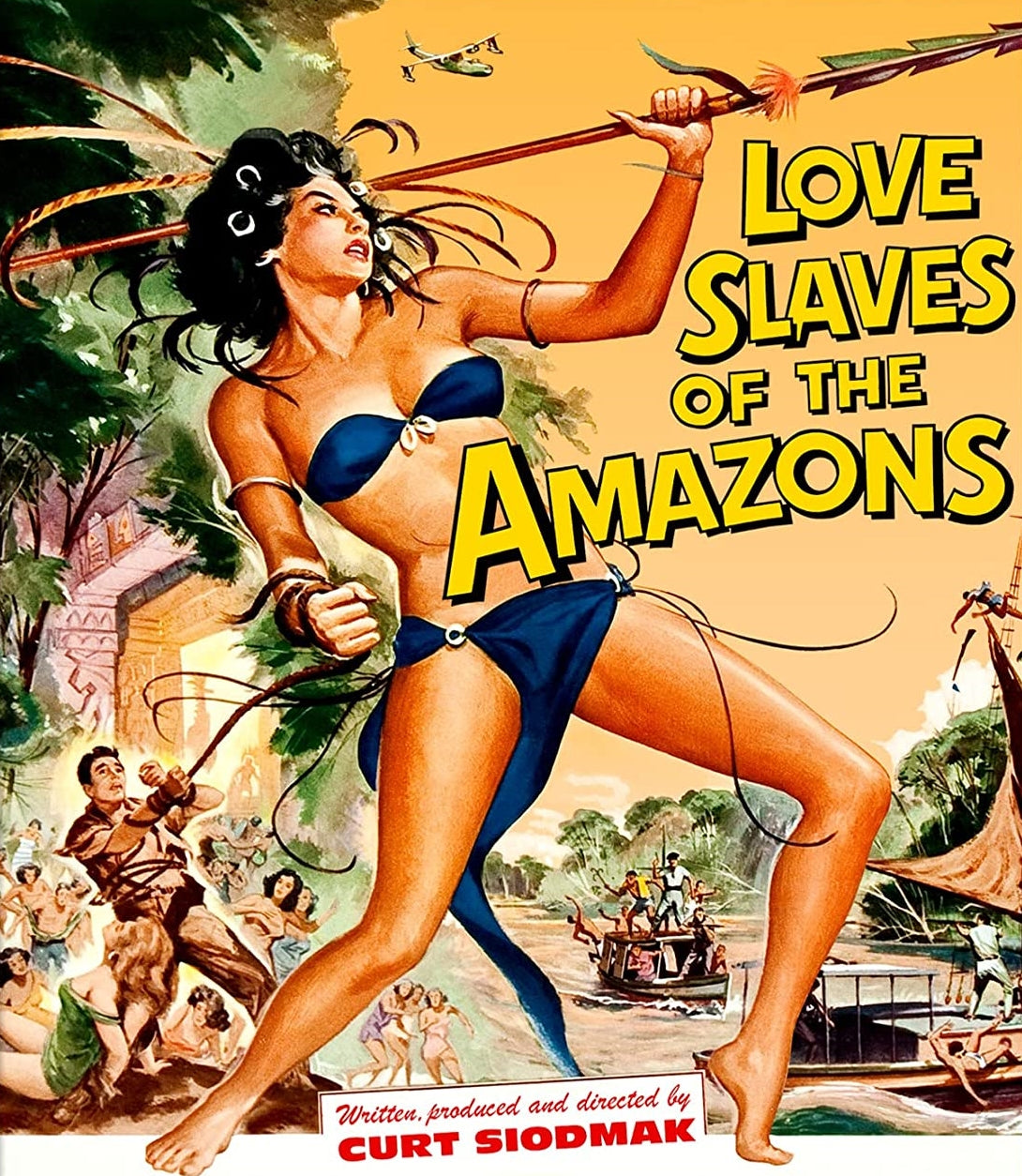 LOVE SLAVES OF THE AMAZONS BLU-RAY