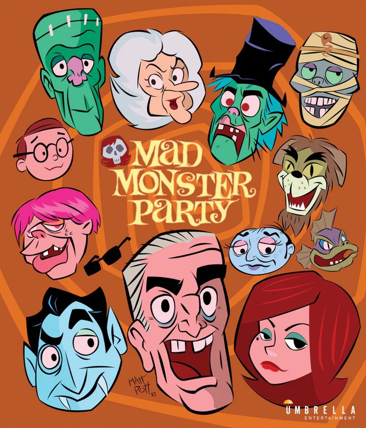 MAD MONSTER PARTY (REGION FREE IMPORT) BLU-RAY