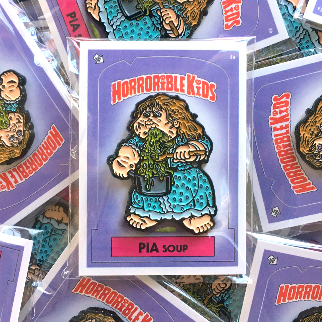 PIA SOUP ENAMEL PIN