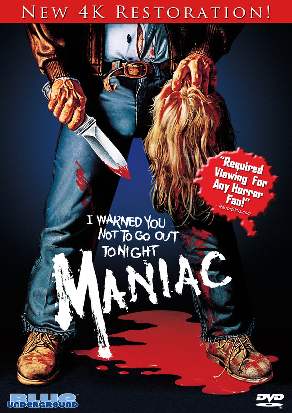 MANIAC (4K RESTORATION) DVD