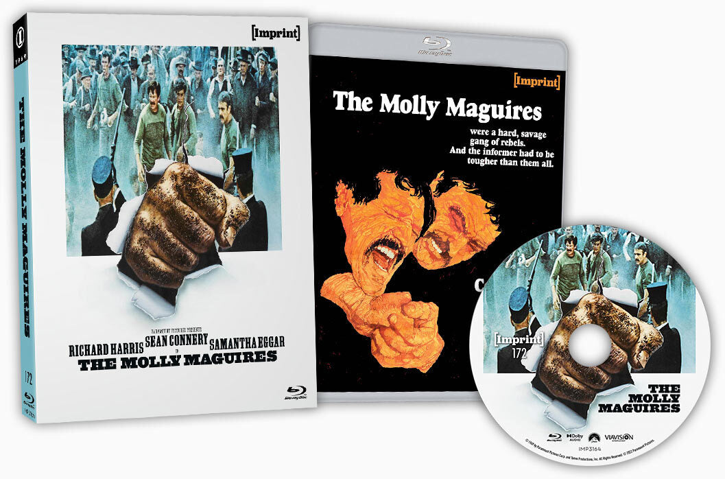 THE MOLLY MAGUIRES (REGION FREE IMPORT - LIMITED EDITION) BLU-RAY