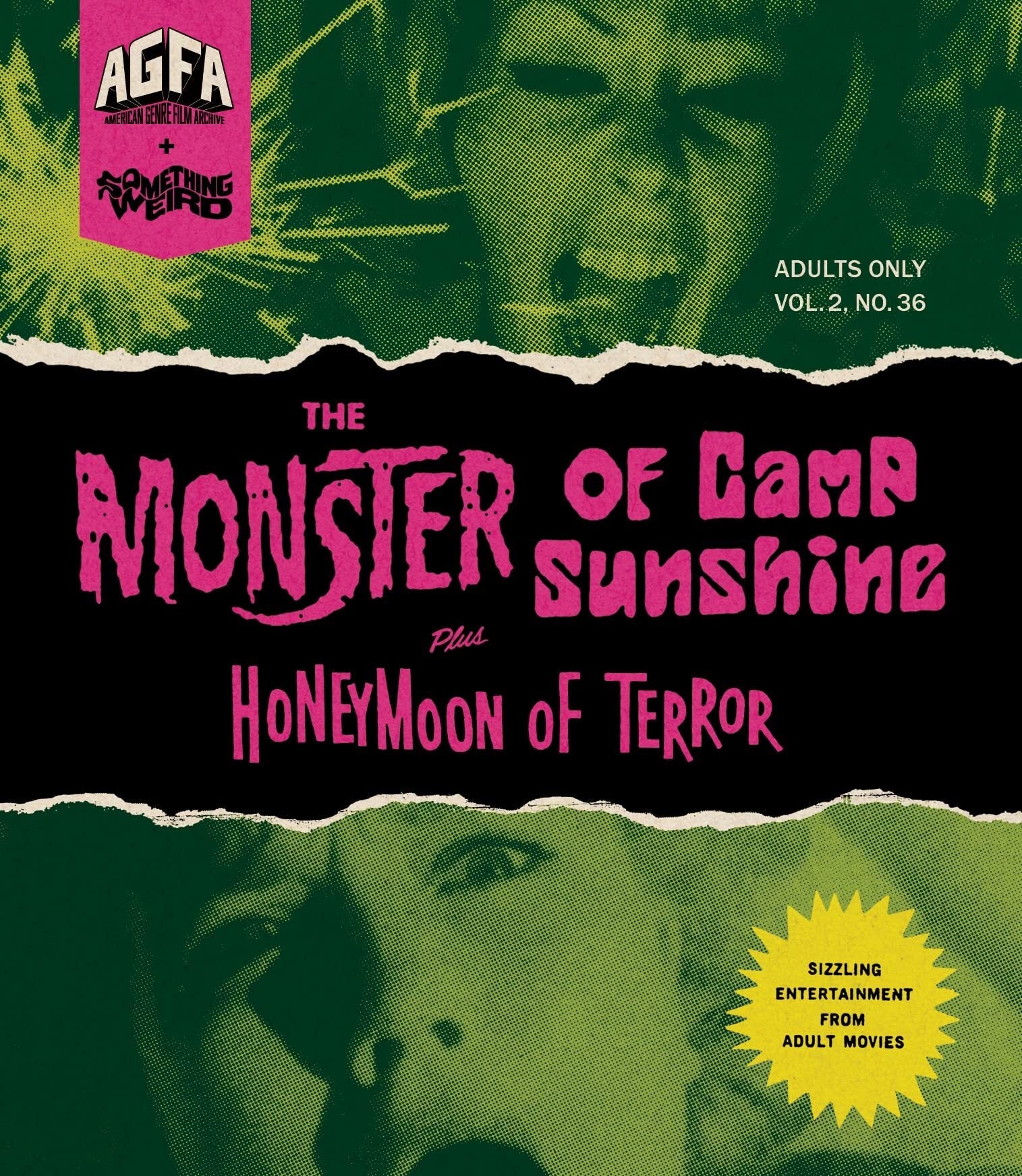 The Monster Of Camp Sunshine / Honeymoon Terror Blu-Ray Blu-Ray