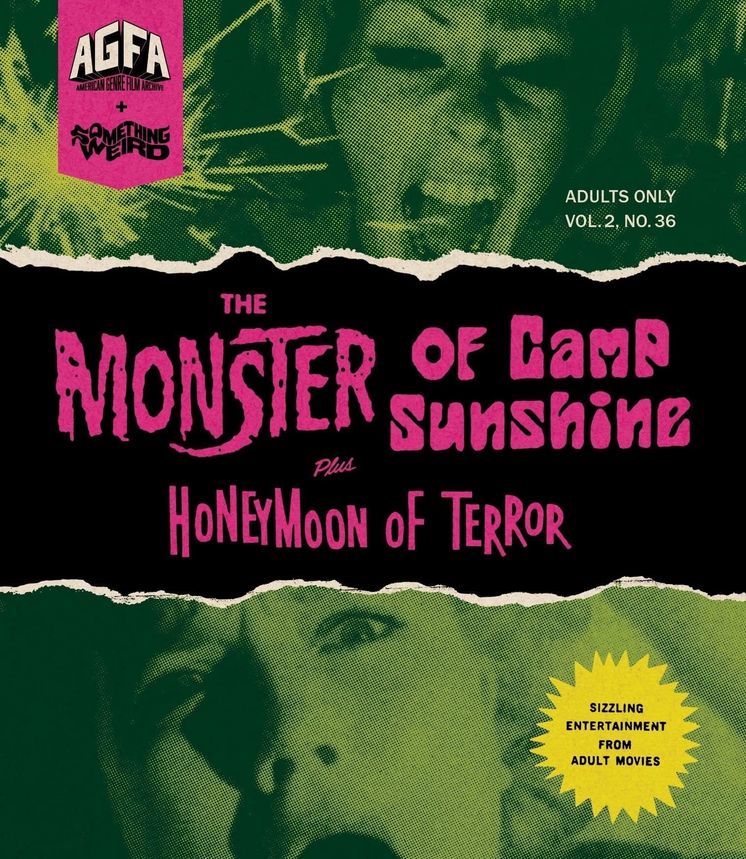 The Monster Of Camp Sunshine / Honeymoon Terror (Limited Edition) Blu-Ray Blu-Ray