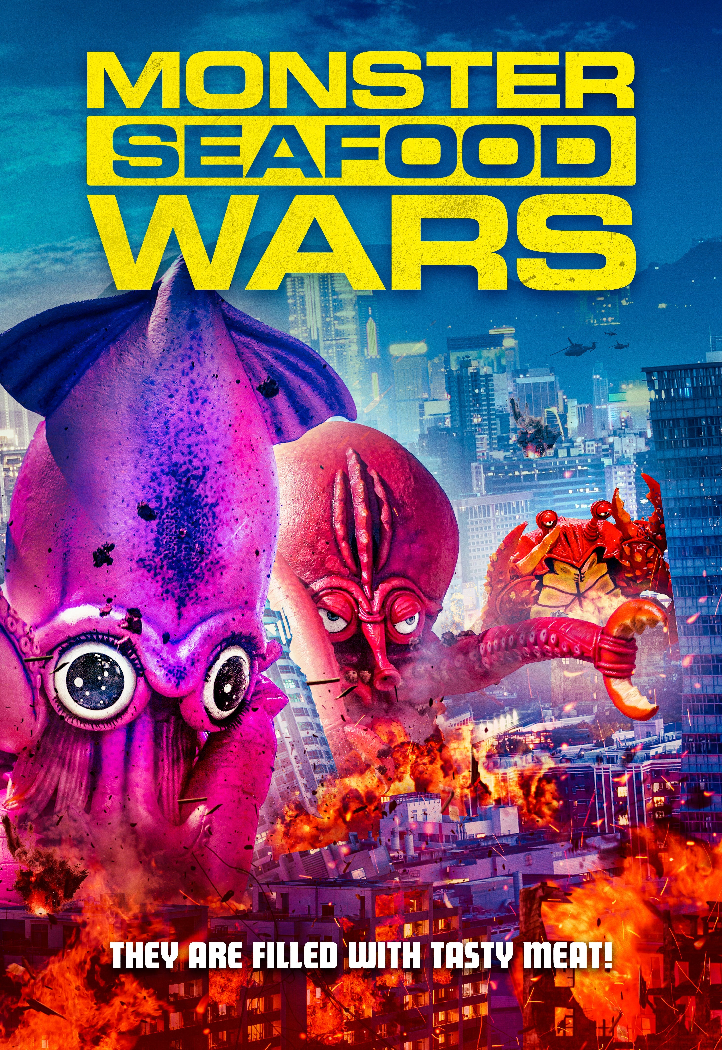 Monster Seafood Wars Dvd