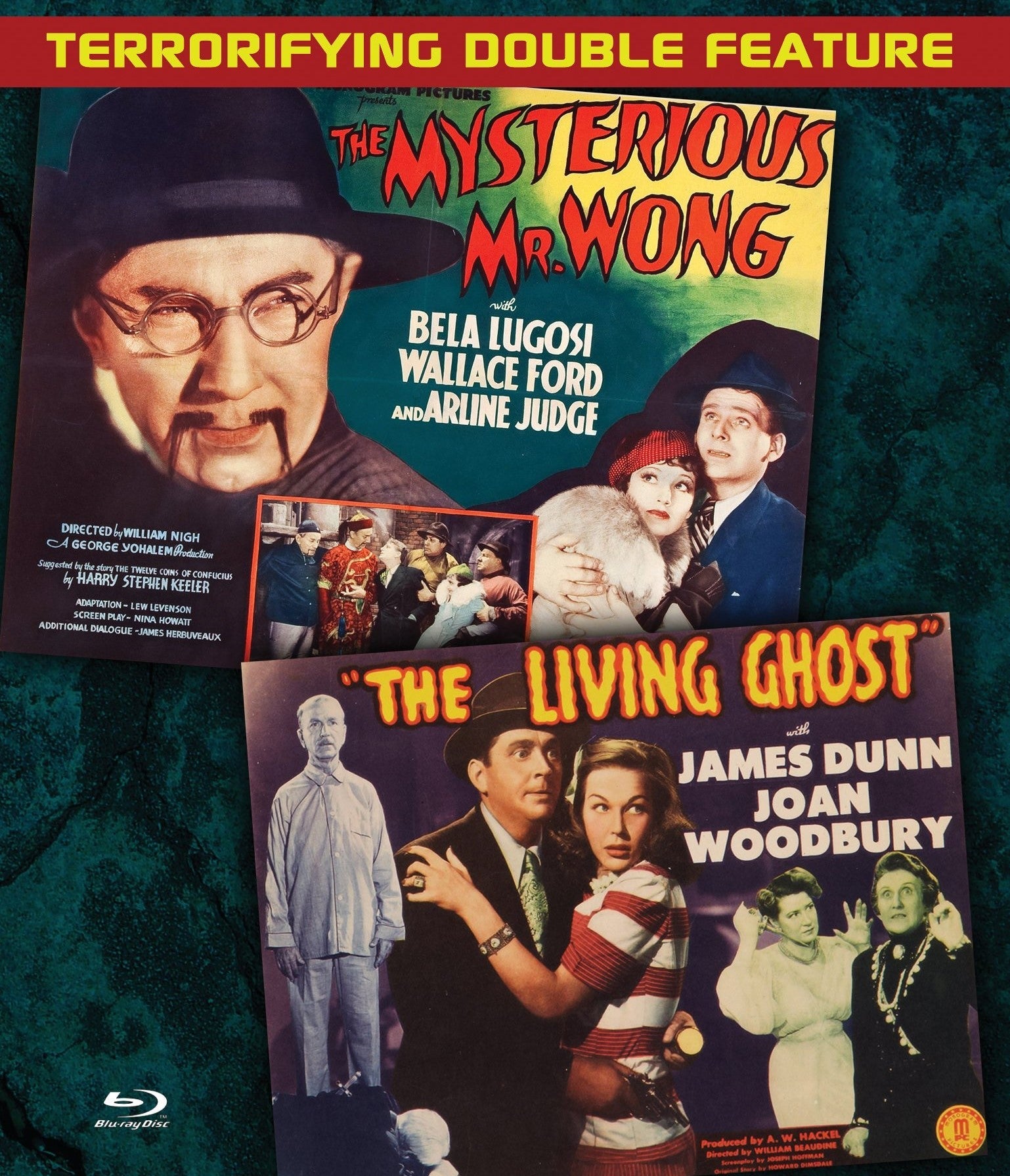 The Mysterious Mr Wong / Living Ghost Blu-Ray Blu-Ray