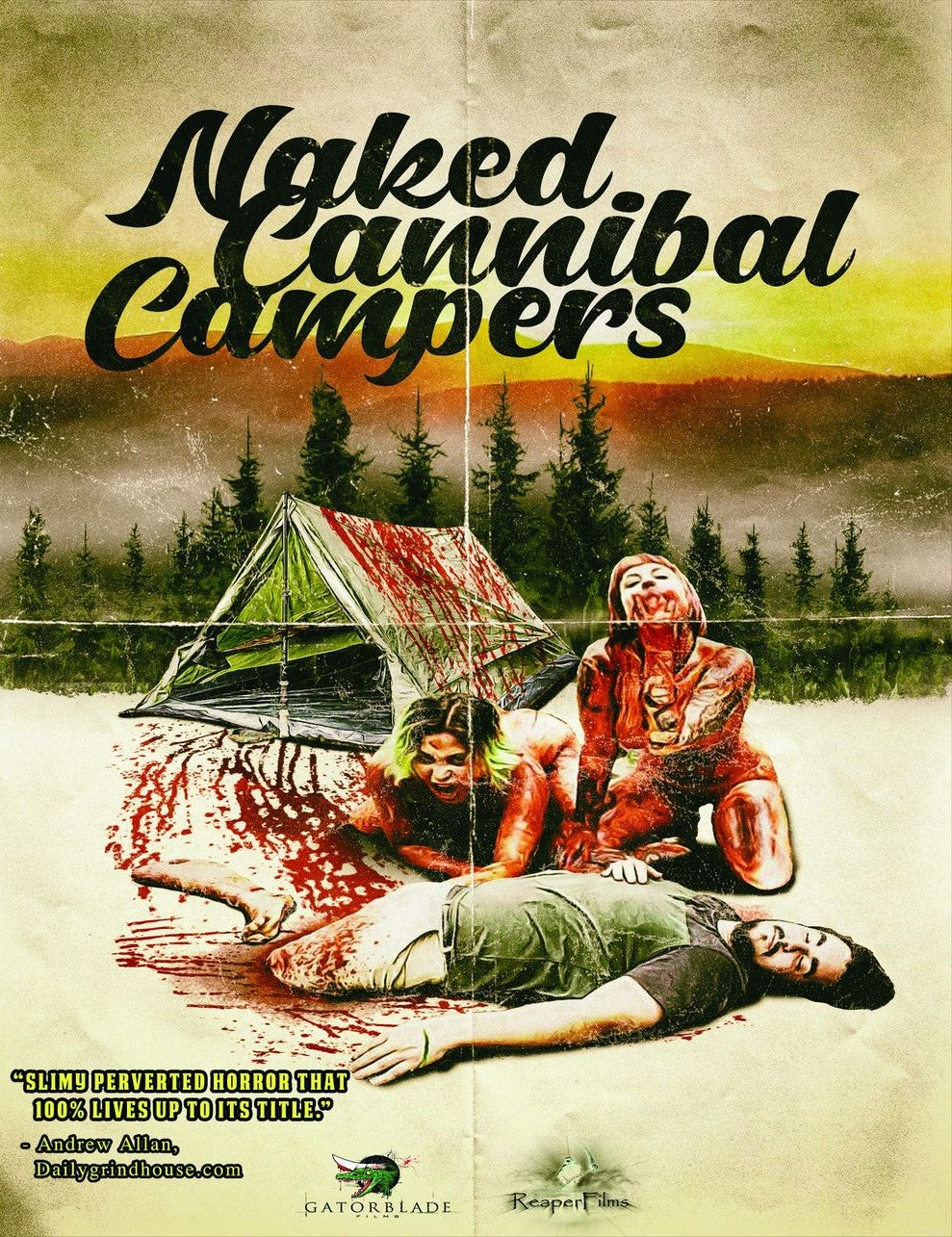 Naked Cannibal Campers Blu-Ray Blu-Ray