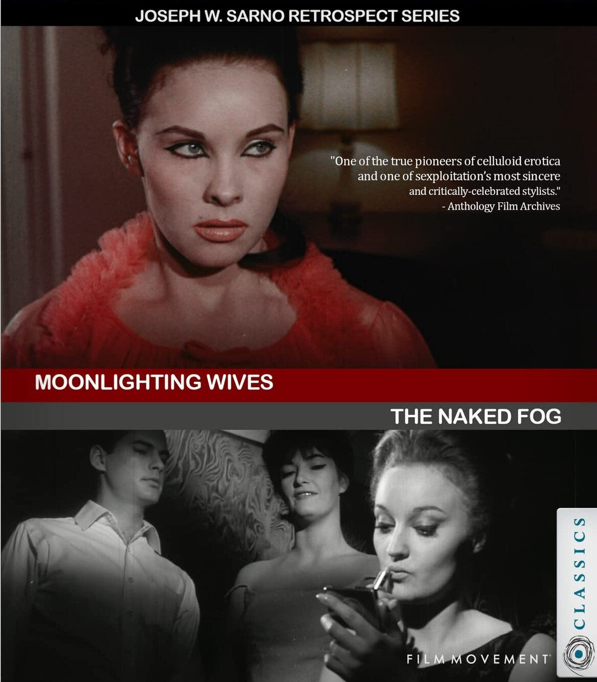 THE NAKED FOG / MOONLIGHTING WIVES BLU-RAY