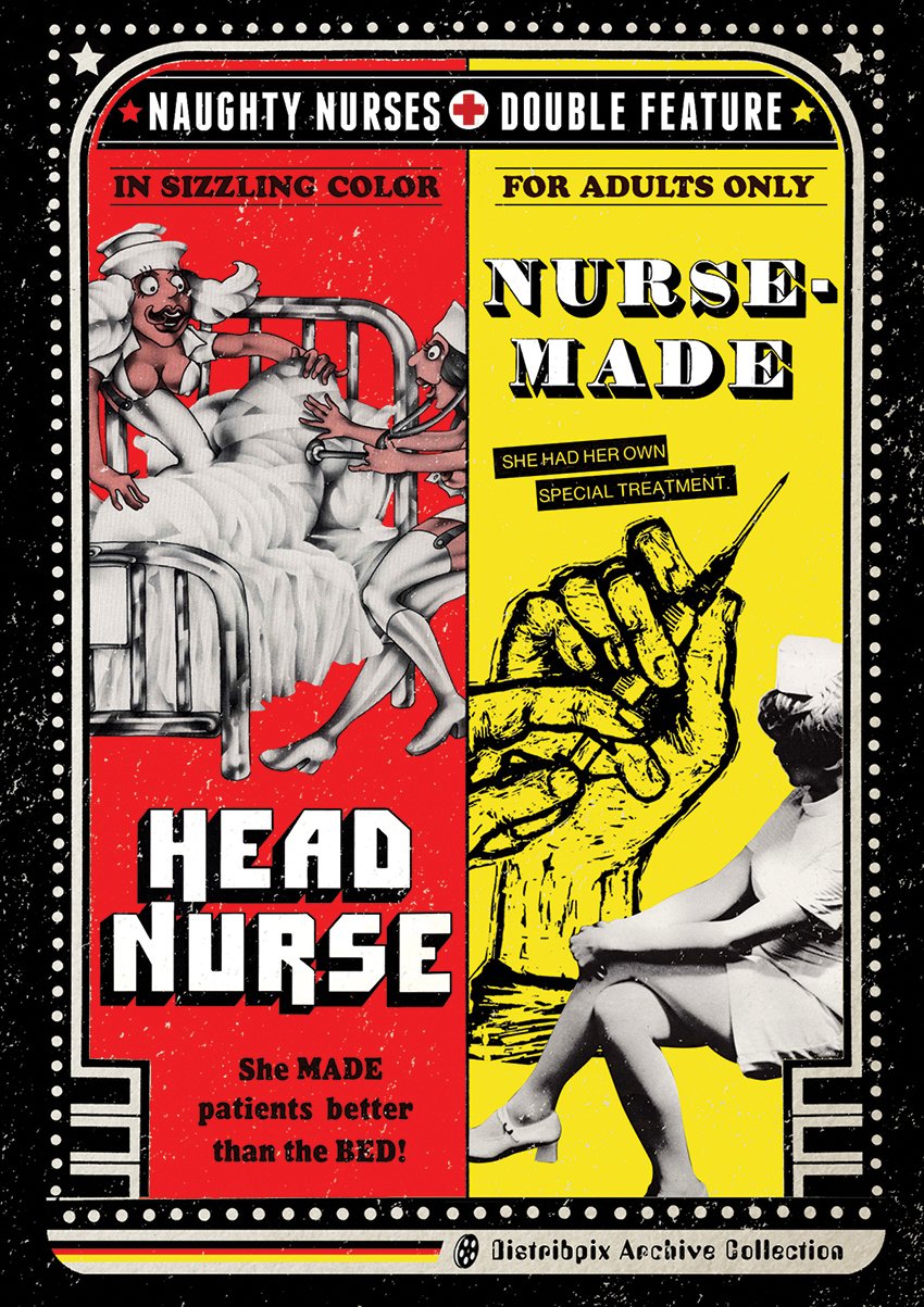 Naughty Nurses Double Feature (Head Nurse / Nurse-Made) Dvd