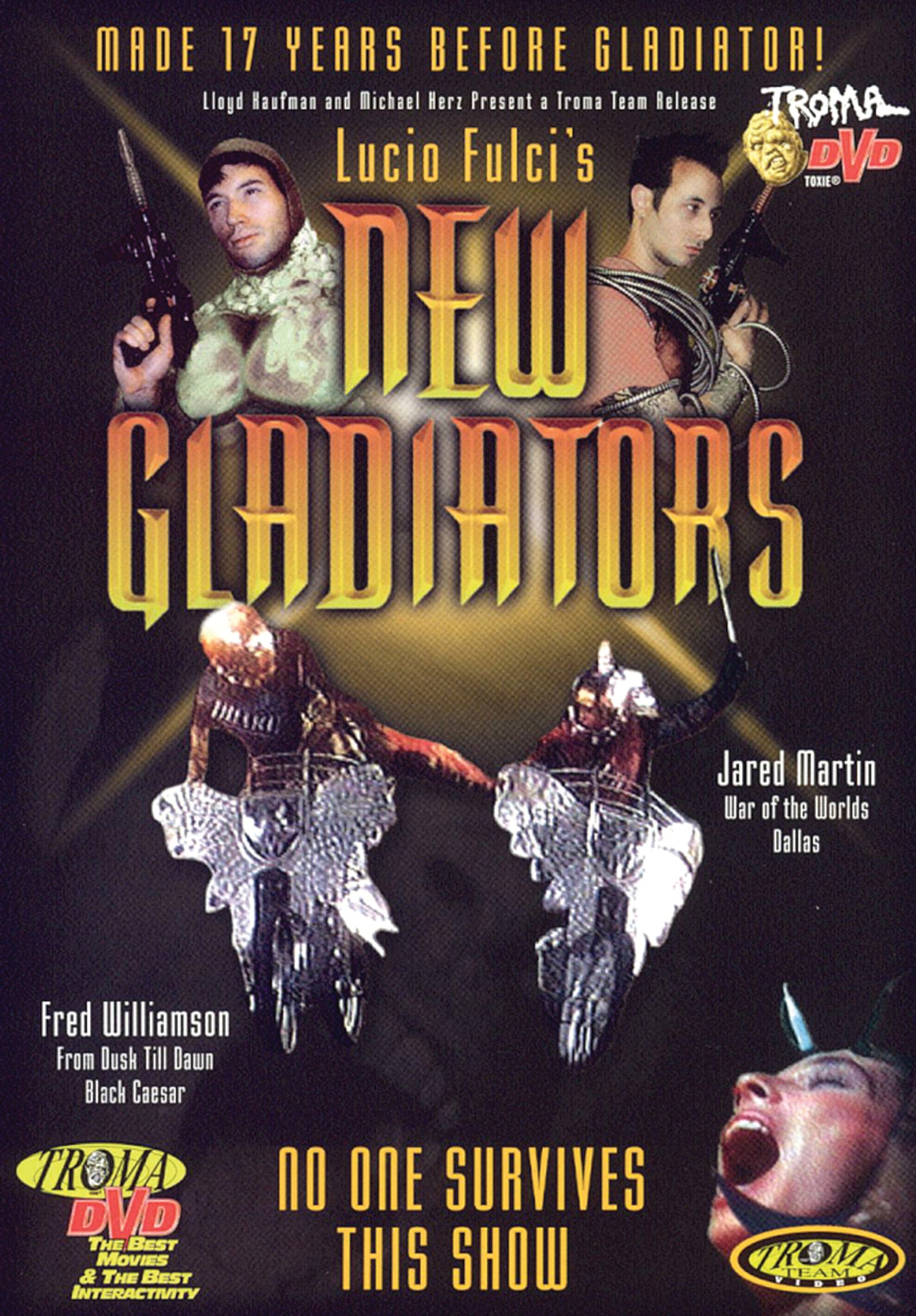 NEW GLADIATORS DVD