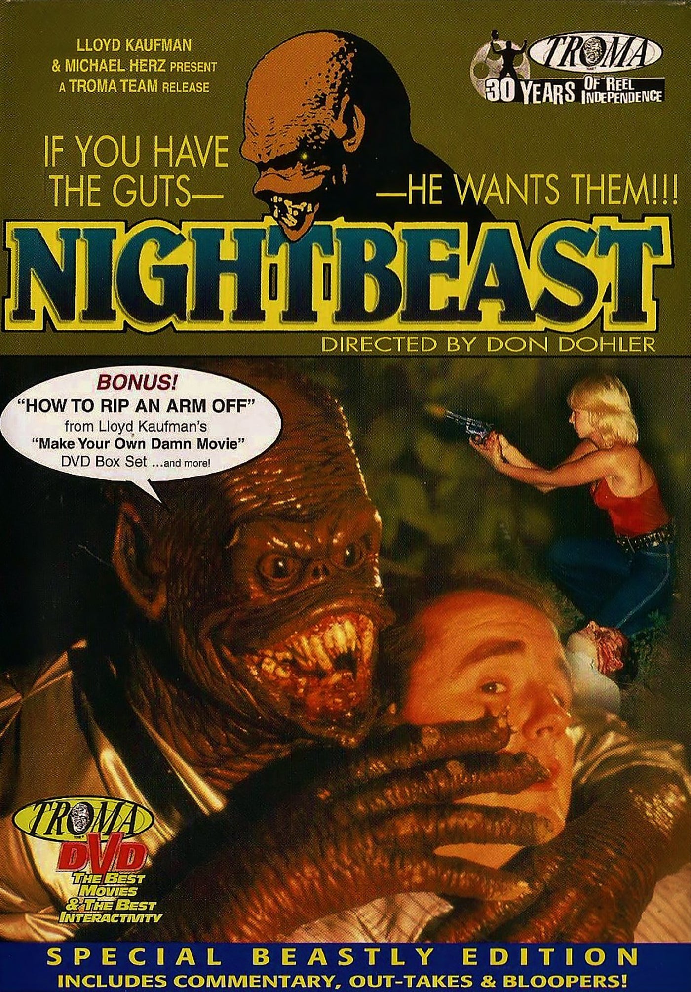 NIGHTBEAST DVD