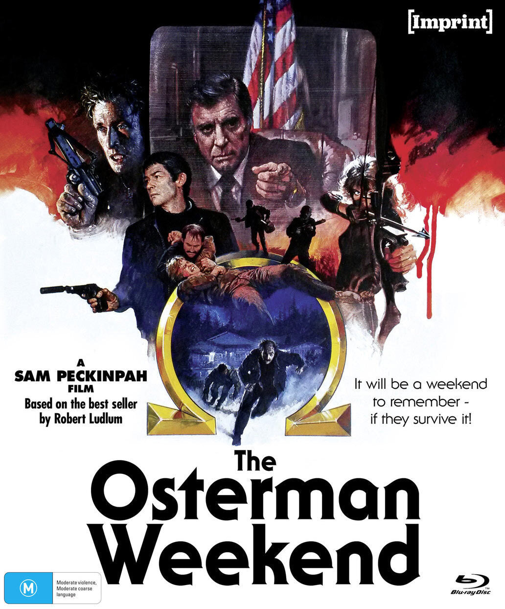 THE OSTERMAN WEEKEND (REGION FREE IMPORT - LIMITED EDITION) BLU-RAY